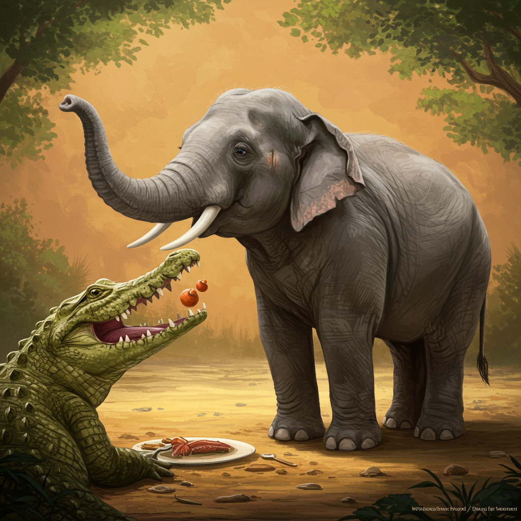 Thumbnail for How the Elephant’s Child Got His Trunk